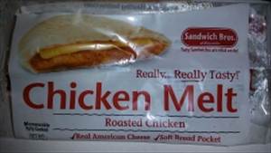 Sandwich Bros. of Wisconsin Flatbread Chicken Melts