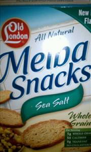 Old London Melba Snacks Sea Salt