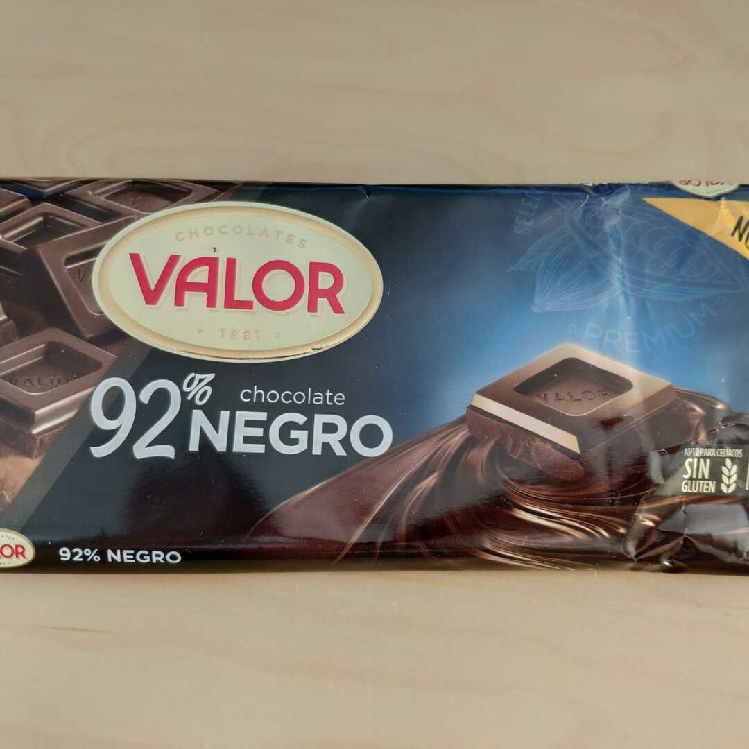 Valor Chocolate Negro 92%