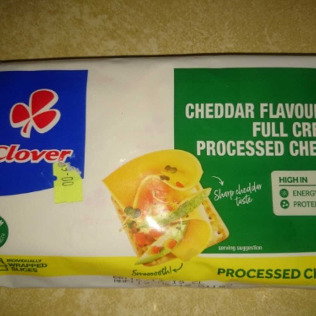 Clover Cheddar Flavoured Full Cream Processed Cheese