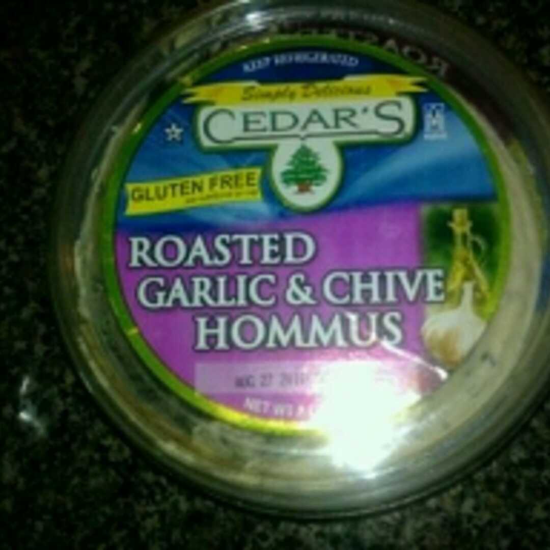 Cedar's Roasted Garlic & Chive Hommus