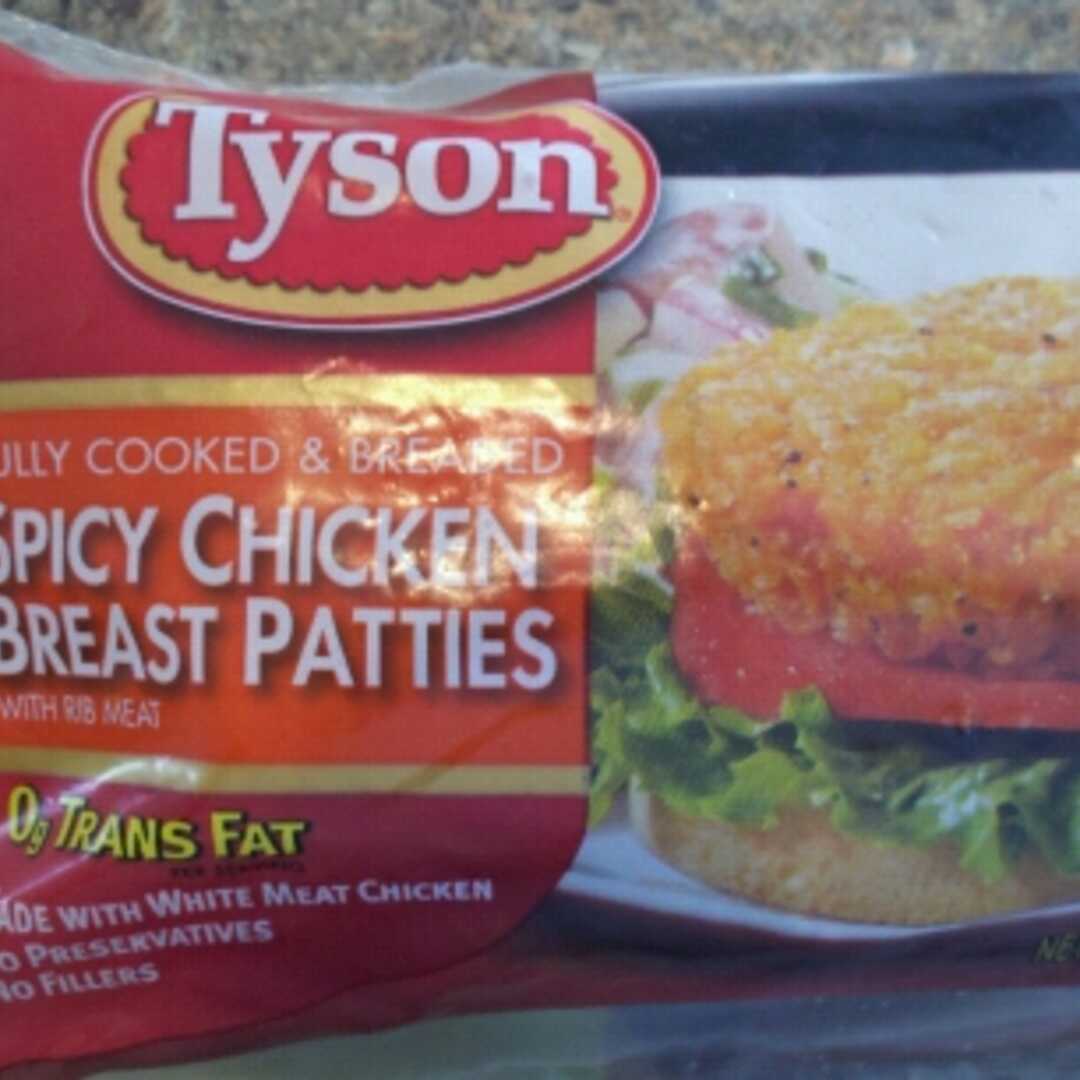 Tyson Foods Spicy Chicken Breast Patties