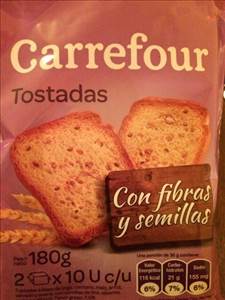 Carrefour Tostadas con Fibras y Semillas