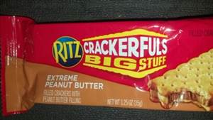 Ritz Crackerfuls Big Stuff - Extreme Peanut Butter