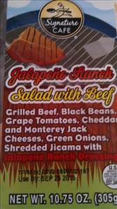 Signature Cafe Jalapeño Ranch Salad with Beef