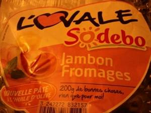 Sodeb'O Ovale Jambon Fromage