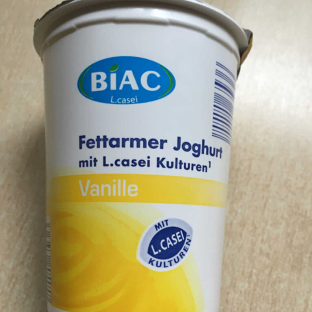 Biac Fettarmer Joghurt Vanille