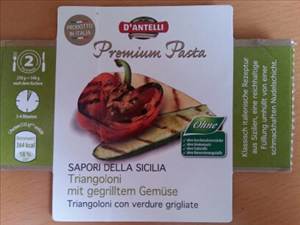 D'Antelli Triangoloni mit Gegrilltem Gemüse