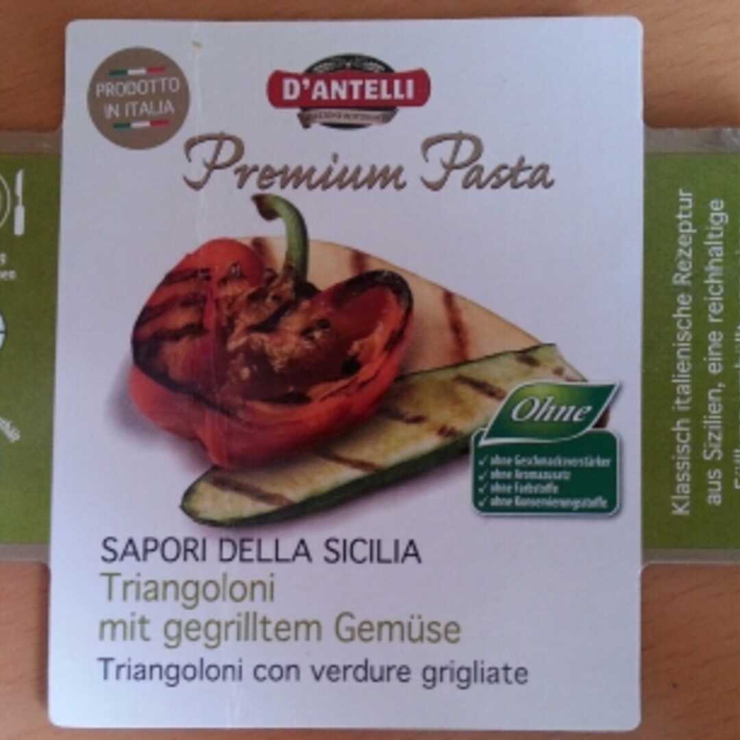 D'Antelli Triangoloni mit Gegrilltem Gemüse