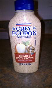 Grey Poupon Hearty Spicy Brown Mustard