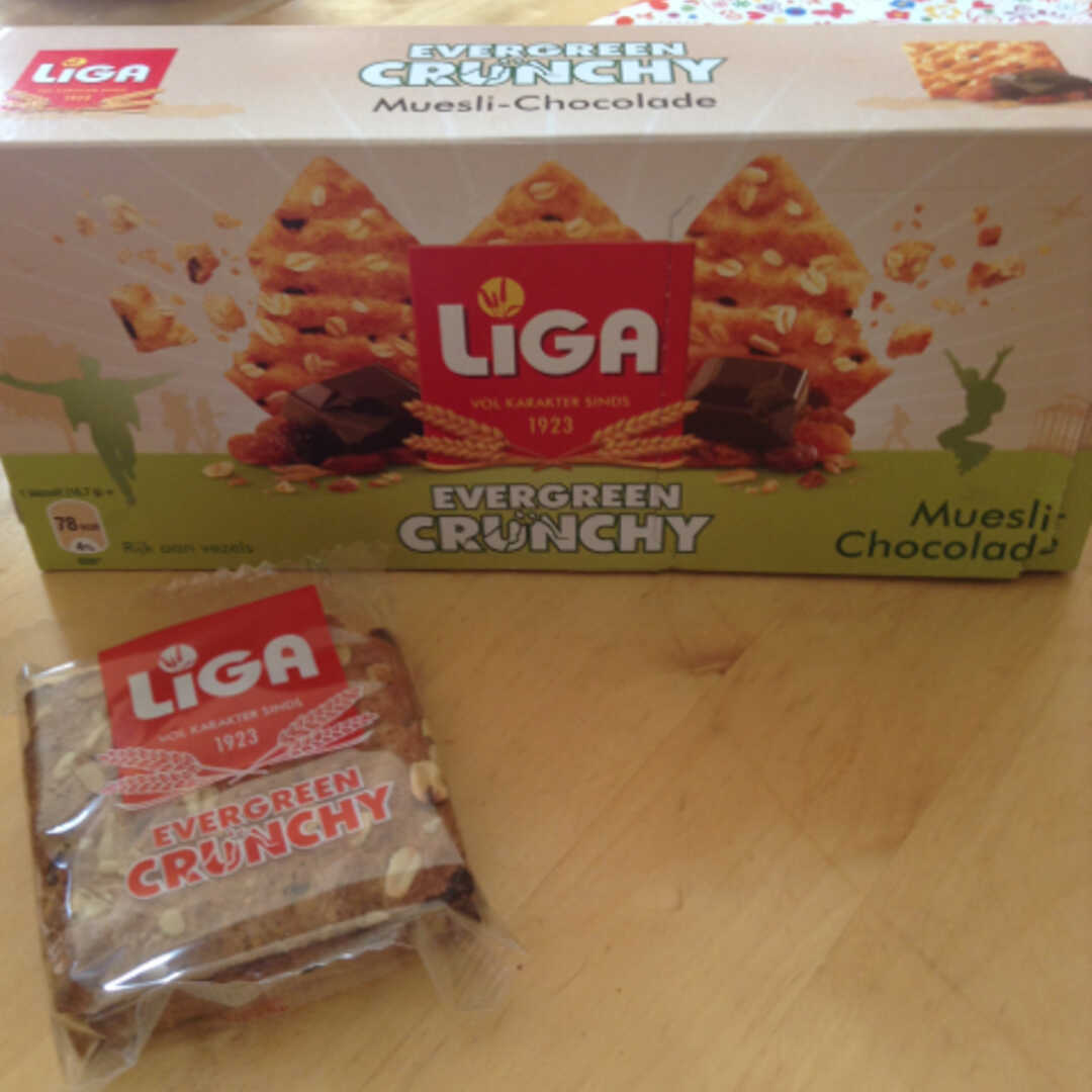LiGA Evergreen Crunchy Muesli-Chocolade