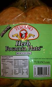 Turano Herb Focaccia Flats
