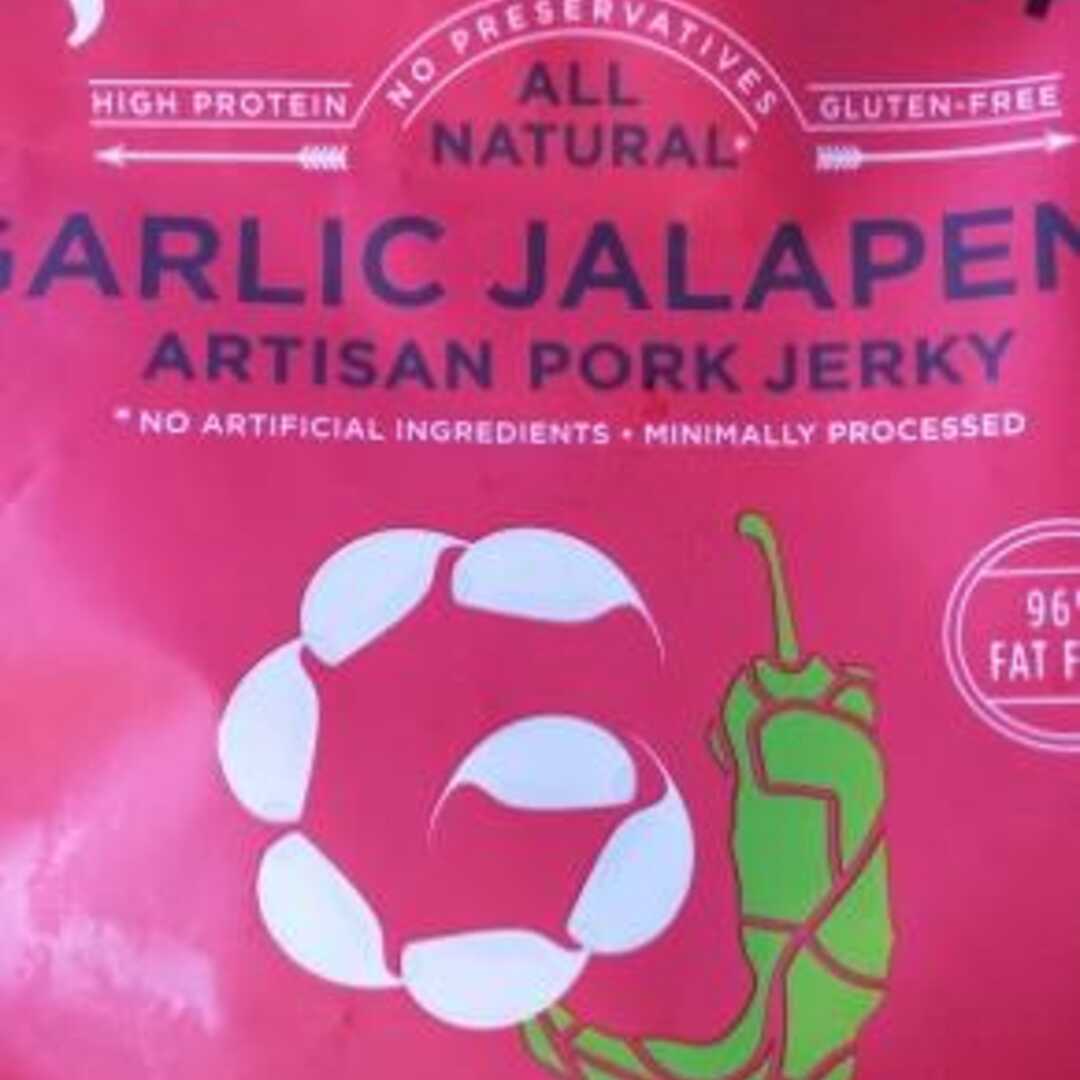 Fusion Jerky Garlic Jalapeno Artisan Pork Jerky
