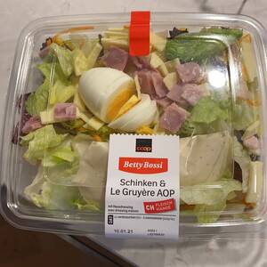 Betty Bossi Salat Schinken & Le Gruyère AOP