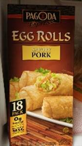 Pagoda Express Savory Pork Egg Rolls