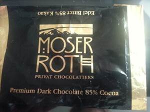 Moser Roth Edel Bitter 85% Kakao