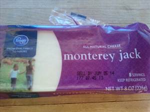 Kroger Monterey Jack Cheese