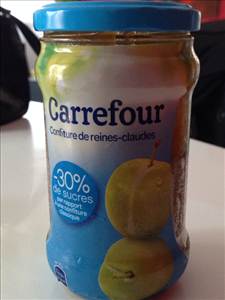 Carrefour Confiture de Reines-Claudes -30% de Sucres