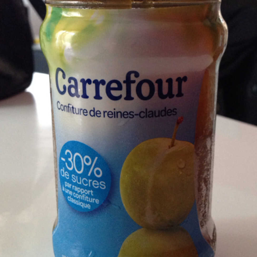 Carrefour Confiture de Reines-Claudes -30% de Sucres