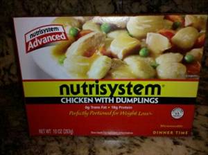 NutriSystem Chicken with Dumplings
