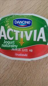 Danone Activia Jogurt Naturalny i Truskawki