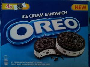 Oreo Ice Cream Sandwich