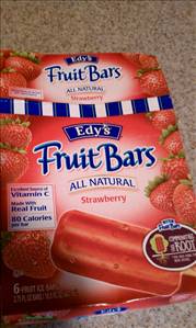 Dreyer's Fruit Bars - Strawberry