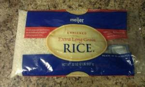 Meijer Enriched Extra Long Grain Rice