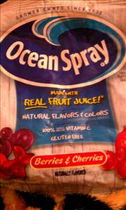 Ocean Spray Berries & Cherries Fruit Snacks