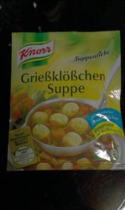 Knorr Grießklößchensuppe
