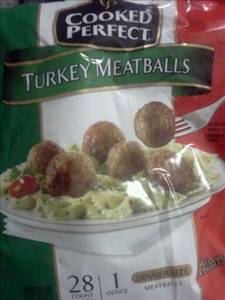 Cooked Perfect Turkey Meatballs