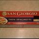 San Giorgio Thin Spaghetti Pasta