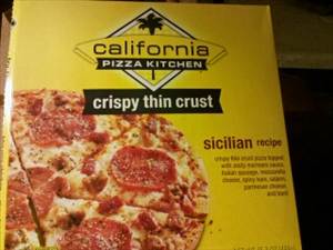 California Pizza Kitchen Crispy Thin Crust Sicilian Pizza