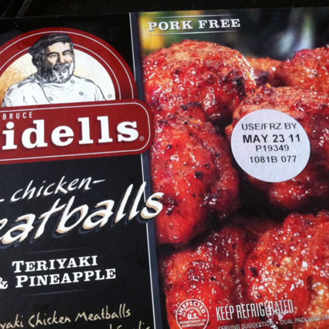 Aidells Teriyaki & Pineapple Chicken Meatballs