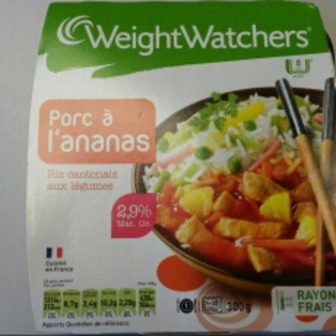 Weight Watchers Porc à l'ananas