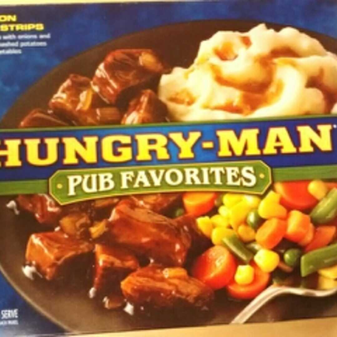 Hungry-Man Bourbon Steak Strips