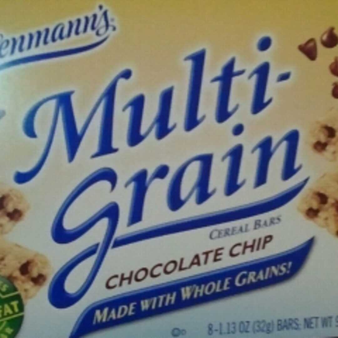 Entenmann's Multi-Grain Cereal Bars - Chewy Chocolate Chip