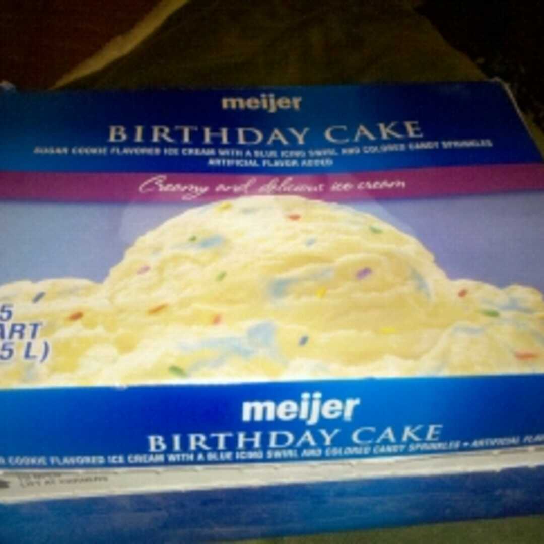 Meijer Birthday Cake Ice Cream
