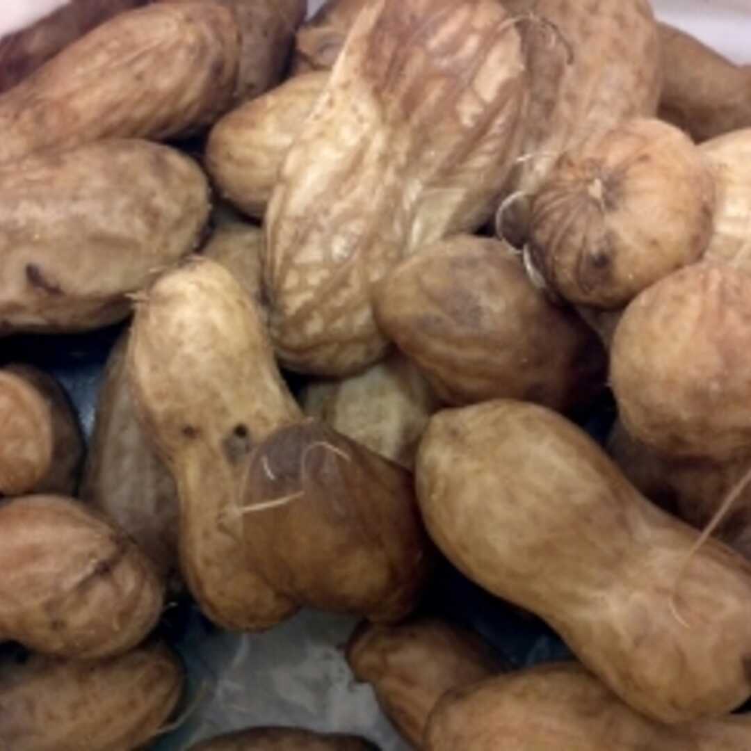 Peanuts (with Salt, Boiled, Cooked)