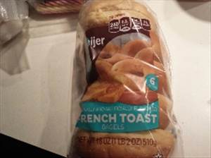 Meijer French Toast Bagel