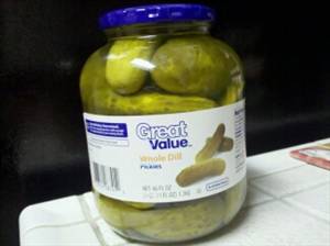 Great Value Whole Dill Pickles