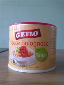 Gefro Sauce Bolognese Soja