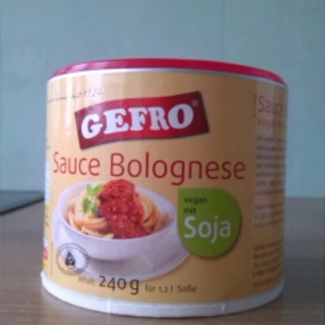 Gefro Sauce Bolognese Soja
