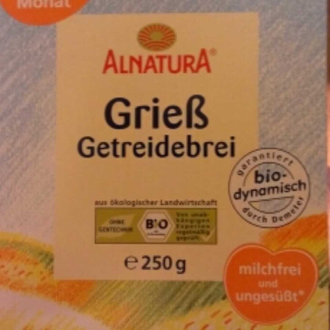 Alnatura Grieß Getreidebrei