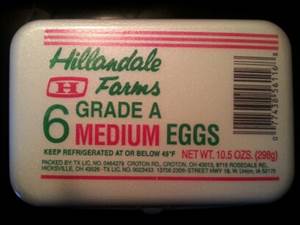 Hillandale Farms Grade A Medium Eggs