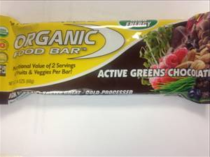 Organic Food Bar Active Greens Chocolate