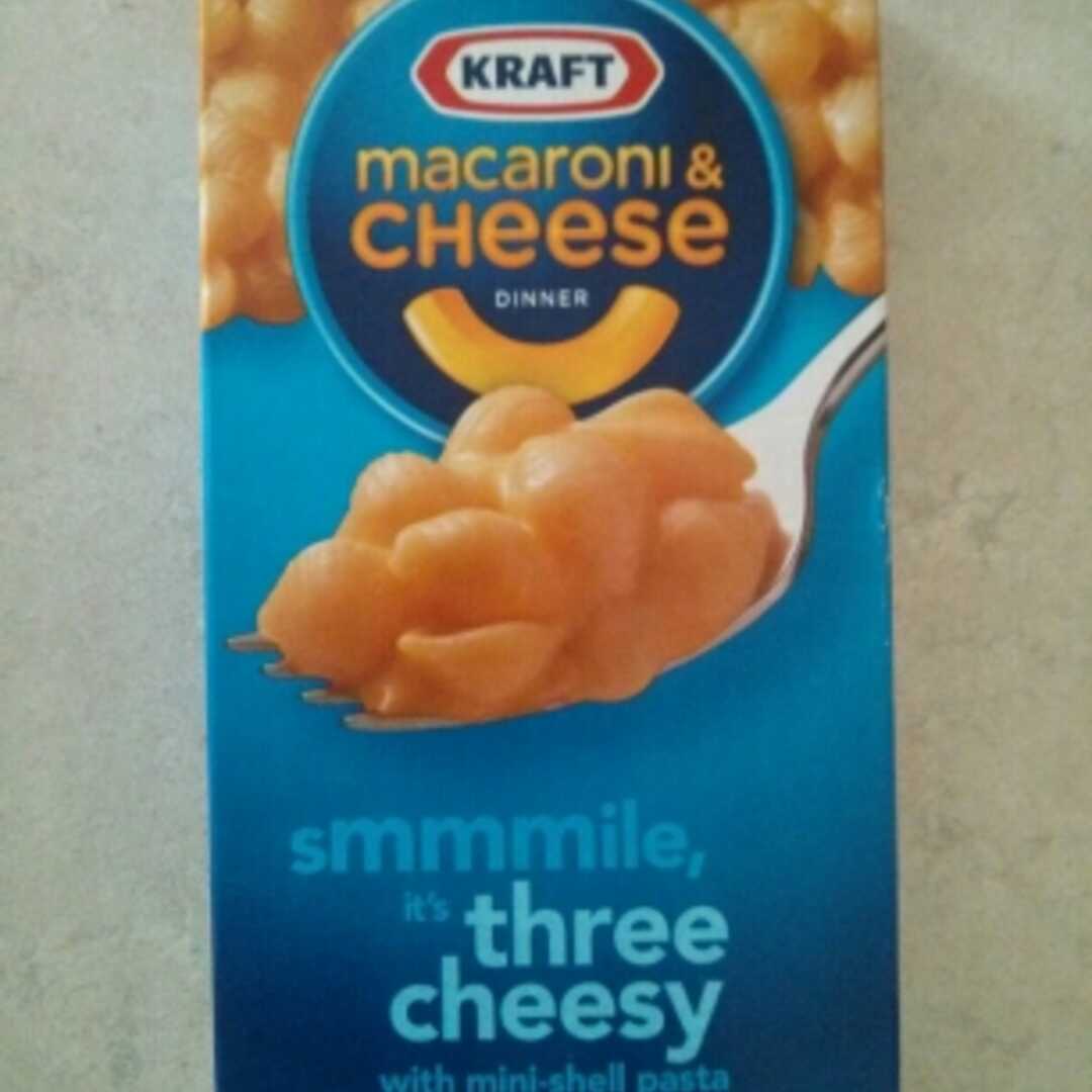 Kraft Three Cheese Macaroni & Cheese Shells