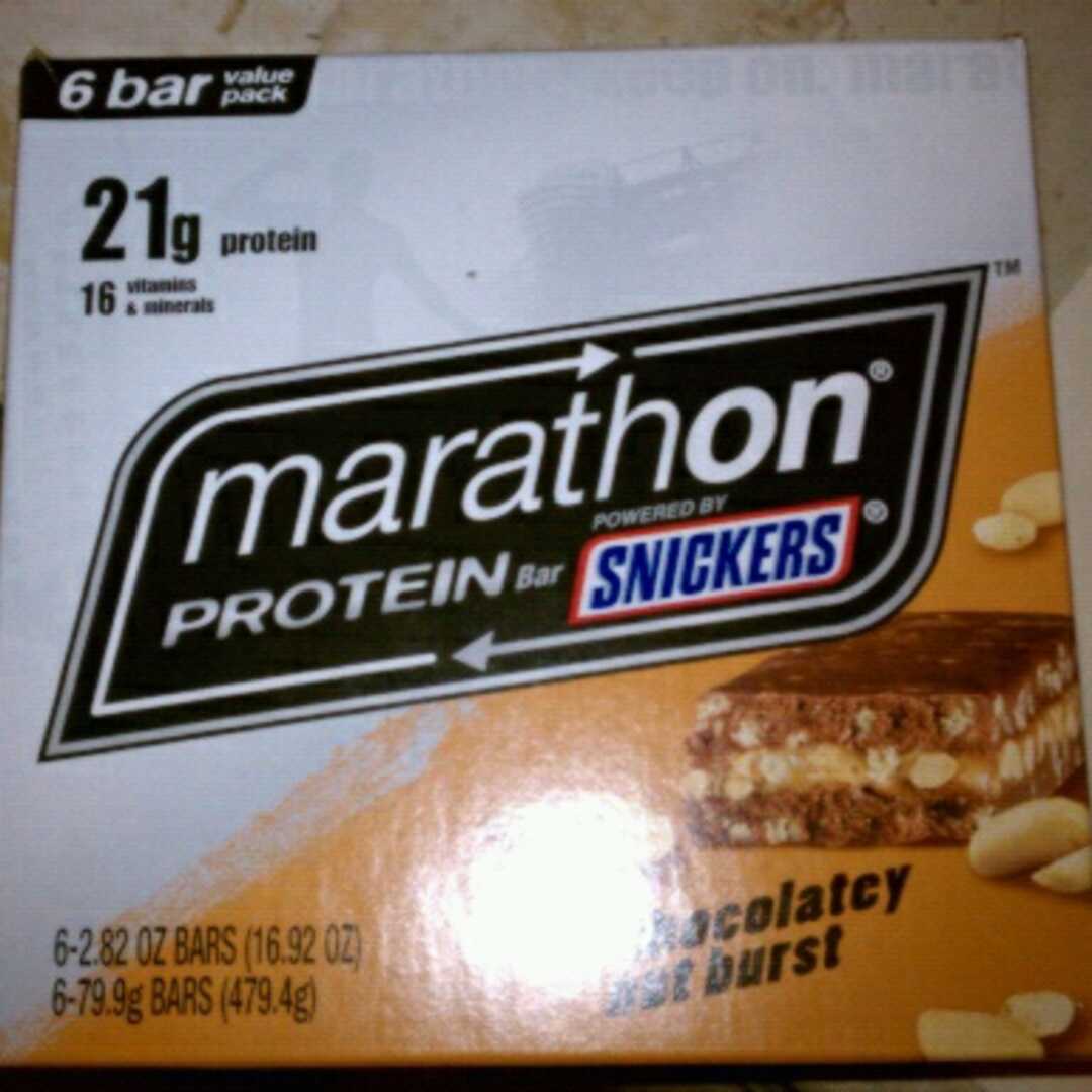 Snickers Marathon Protein Bar - Chocolate Nut Burst