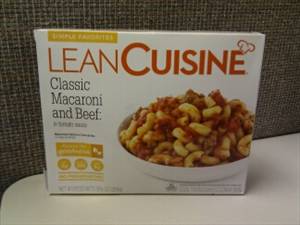 Lean Cuisine Simple Favorites Classic Macaroni & Beef