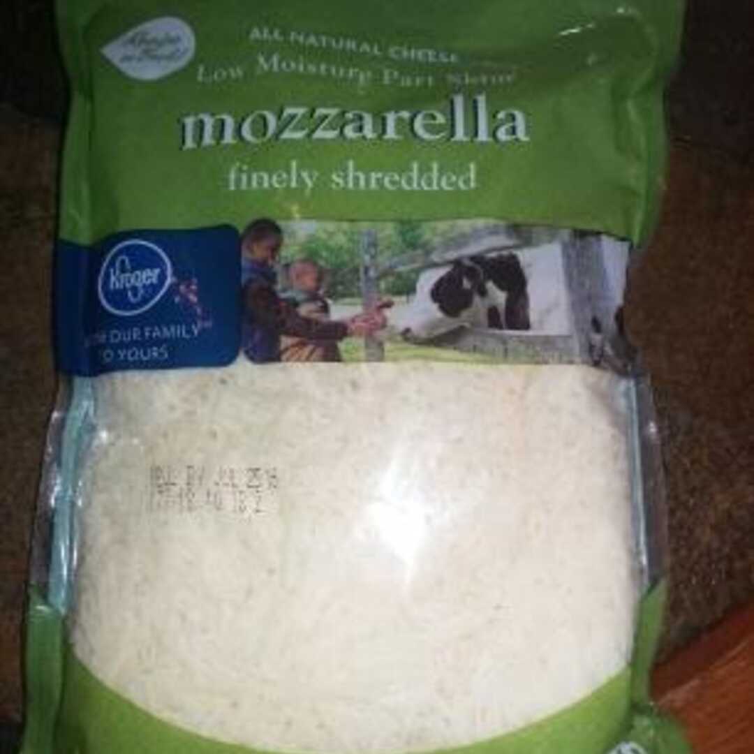 Kroger Fancy Shredded Mozzarella Cheese